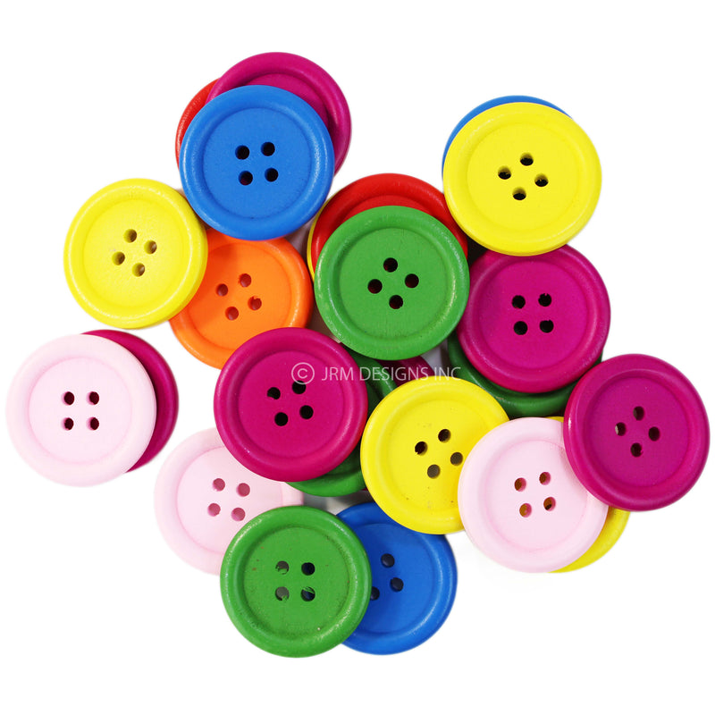 Clown Button Assorted Colors