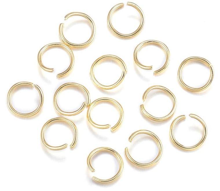 Stainless Steel Smooth Jump Ring (8mm)