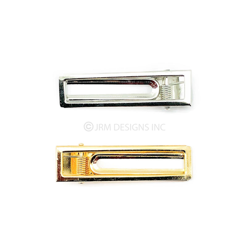 Iron Hair Clip in Silver & Gold (10 PCS)