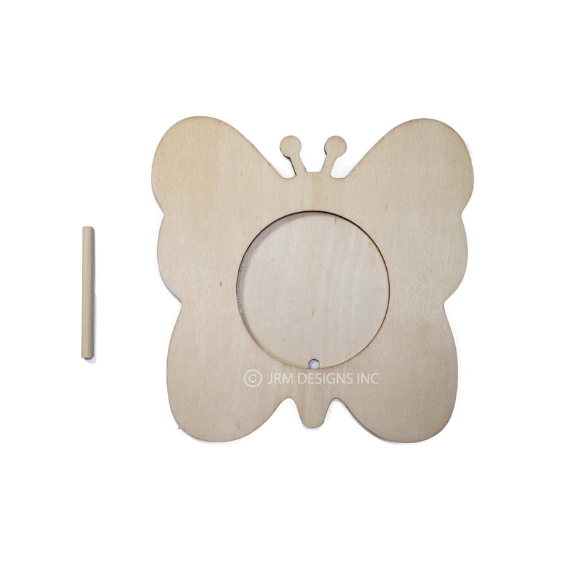 Wood Photo Frame Butterfly