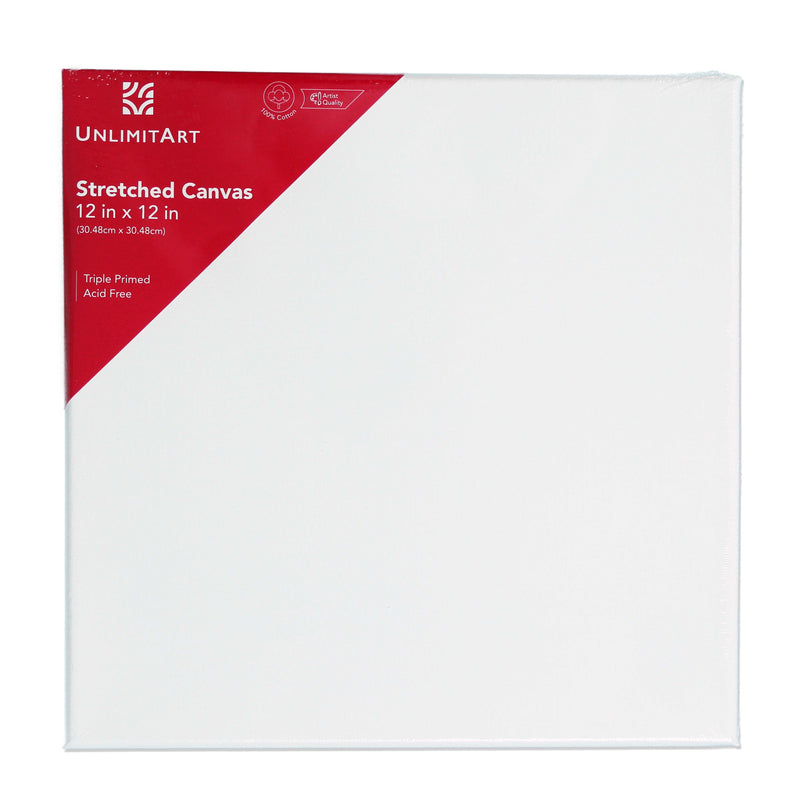 Stretched Canvas 12"x12" (2 pack)