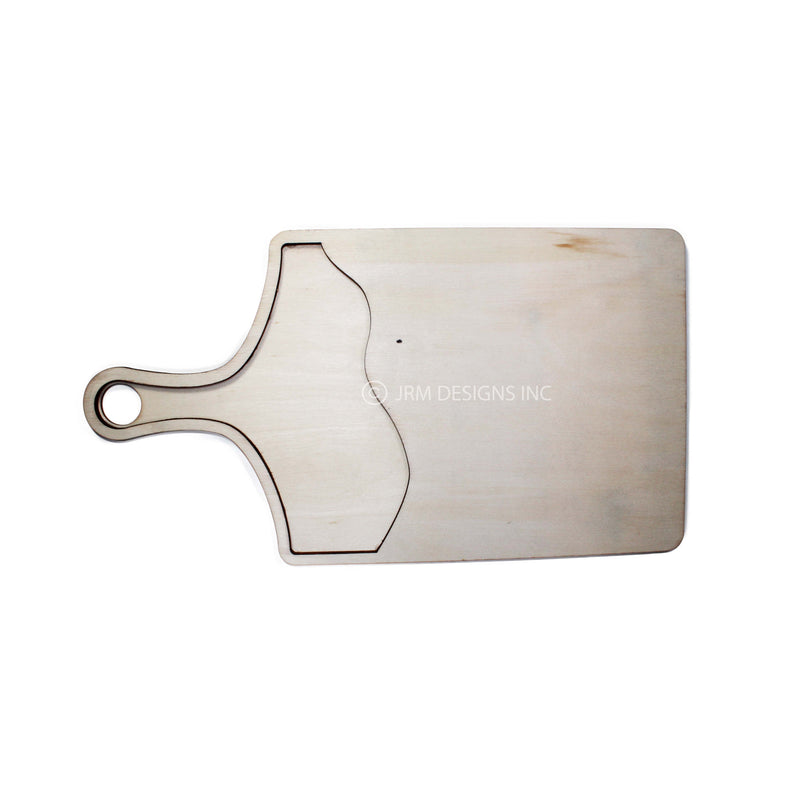 Resin Pouring Wood Plaque Cutting Board