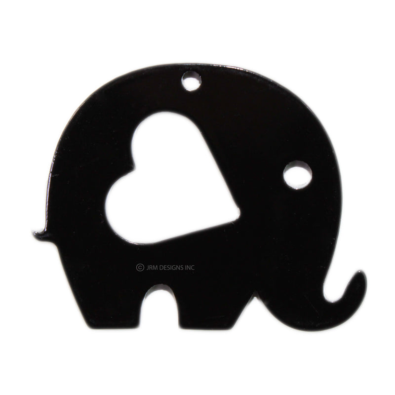 Acrylic Big Elephant Pendant (1 PC)
