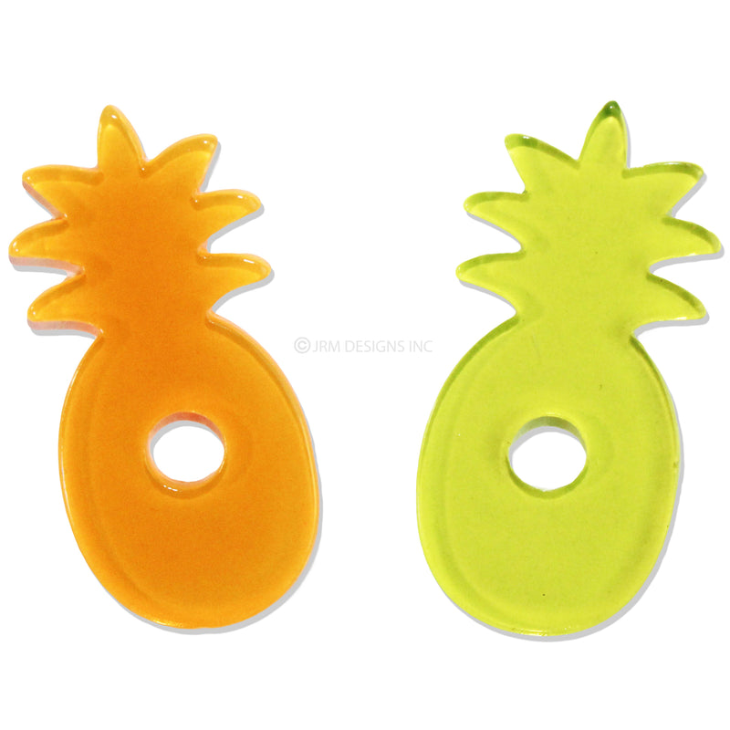 Acrylic Pineapple Pendant (2 PCS)