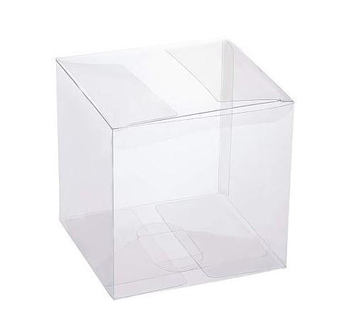 Clear Cube Favor Box  (3 PCS)