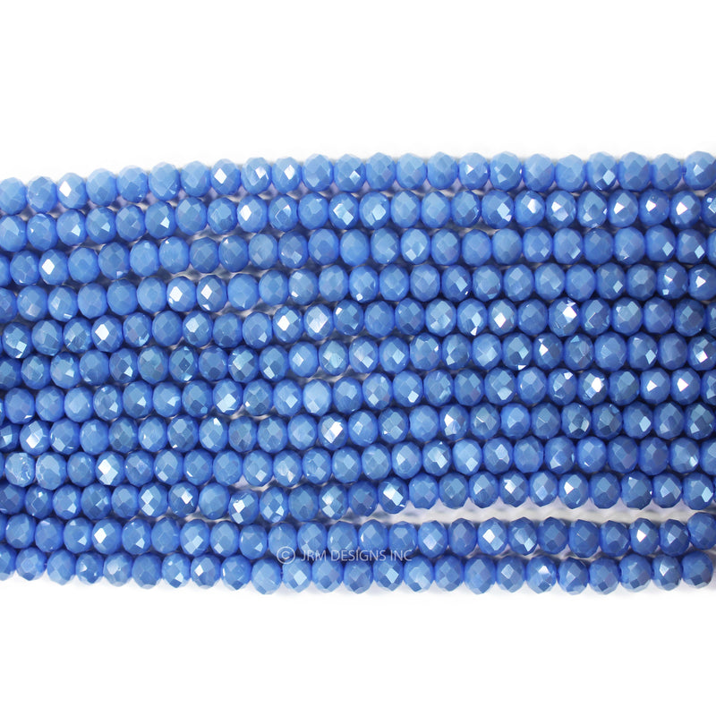 Abacus Bead Strand (Periwinkle Blue)