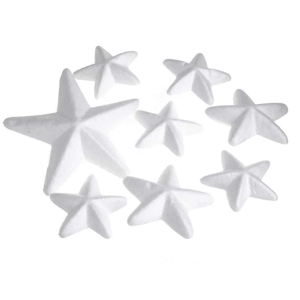 Polyfoam Star Assorted Sizes (8 PCS) – JRM Designs, Inc.