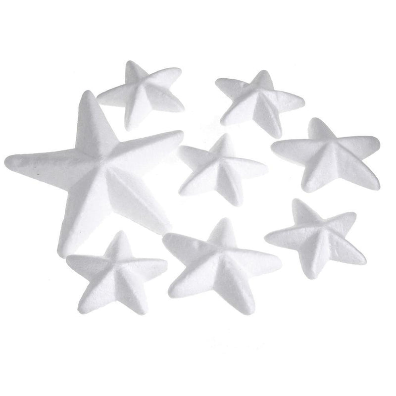 Polyfoam Star Assorted Sizes (8 PCS)