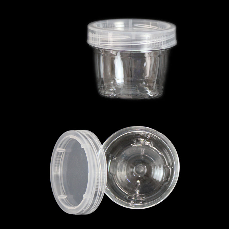 Screw Top Canisters Cups (3 PCS)