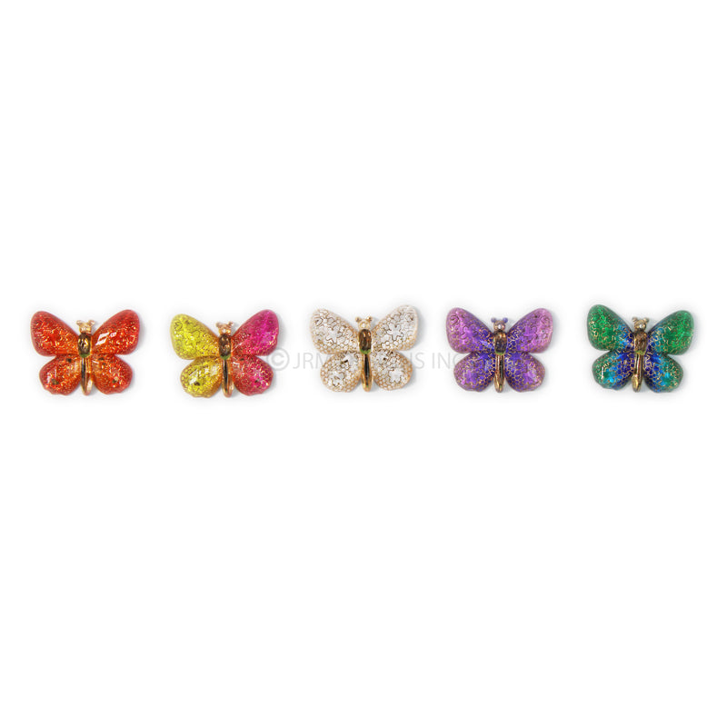 Resin Cabochons Butterfly 32mm (5 PCS)