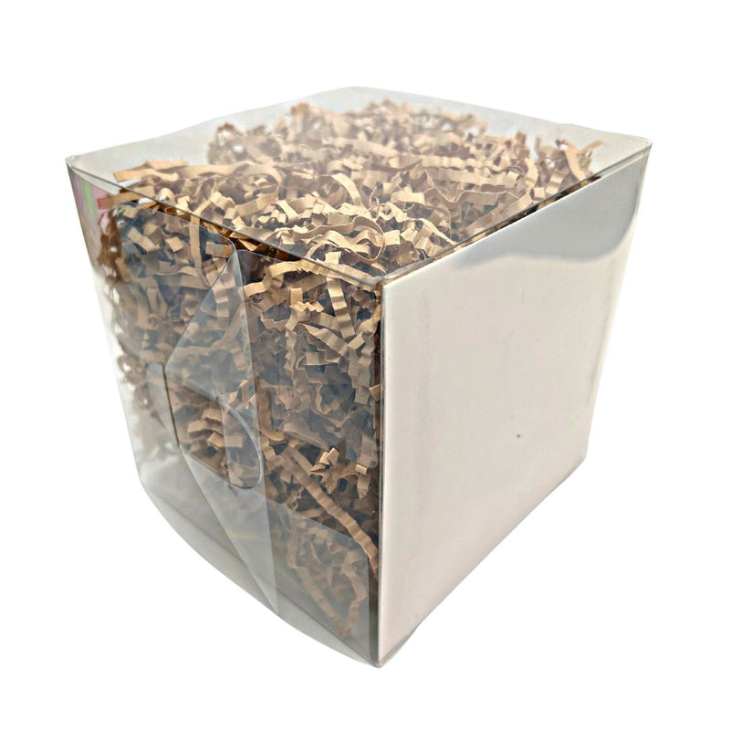 Square Clear Favor Box with Handle