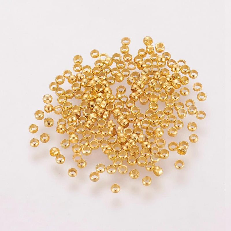 Crimp Beads 2 & 3mm Mix (175 PCS)