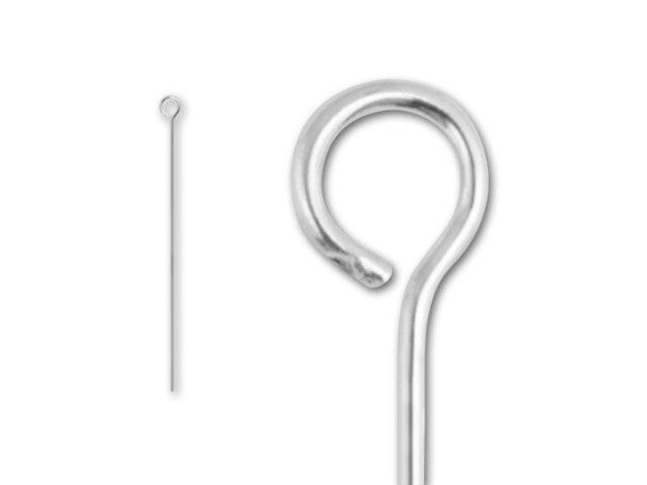 Eye Pin Silver Plated (2in long)
